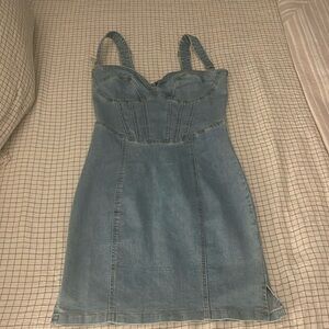 Mini Jean Dress